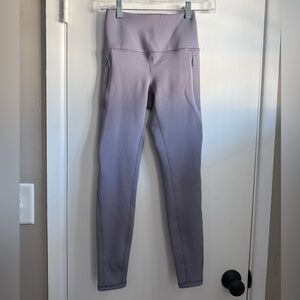 Spyder Active Lavender High-Rise Performance Leggings, Size XS